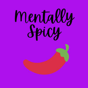 bright purple background with a pepper