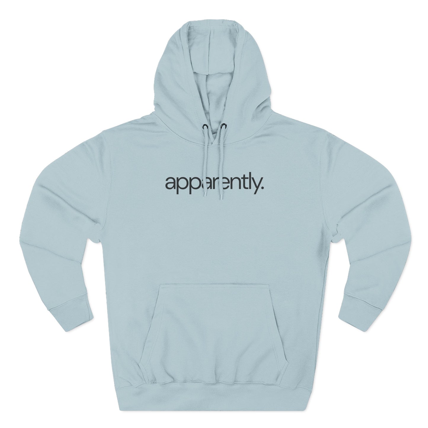 apparently. Sarcastic Minimalist Hoodie