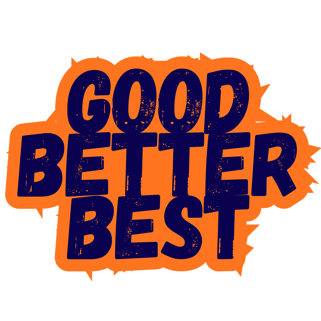 Good Better Best Chicago Bears Sticker | Football Fan Vinyl Sticker | Bears Pride Decal