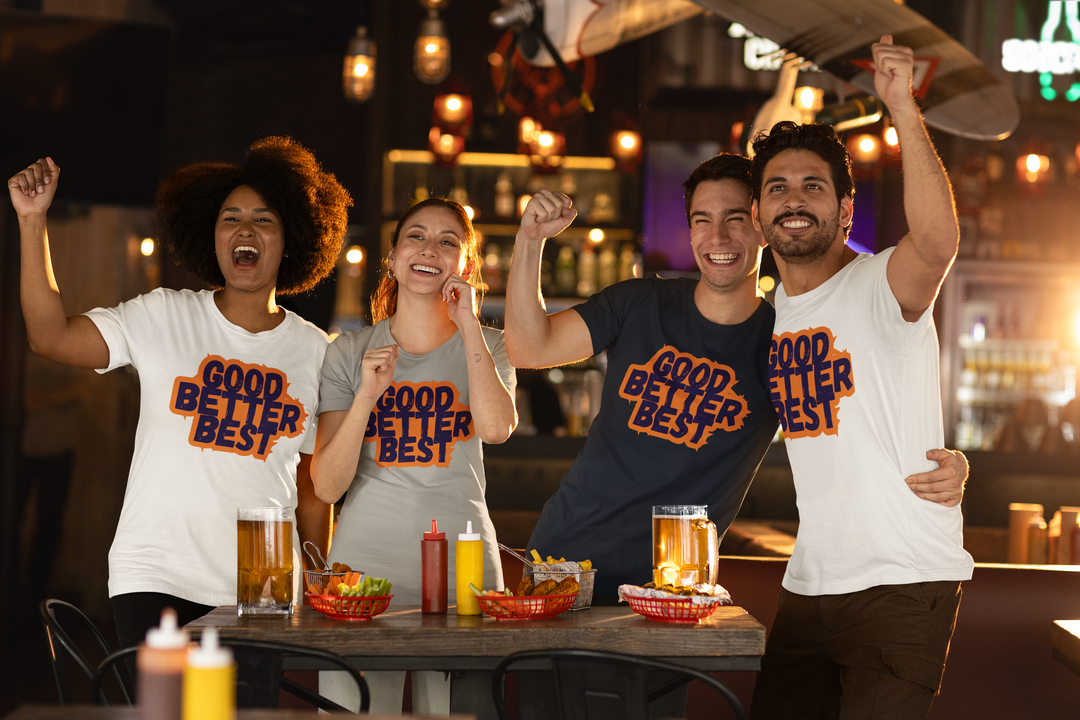 Good Better Best Chicago Bears Tee | Football Fan Tee | Bears Pride Graphic Tee