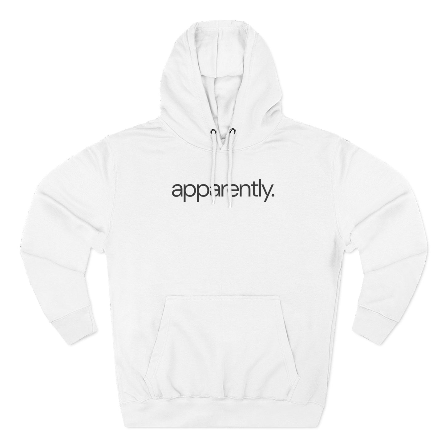 apparently. Sarcastic Minimalist Hoodie