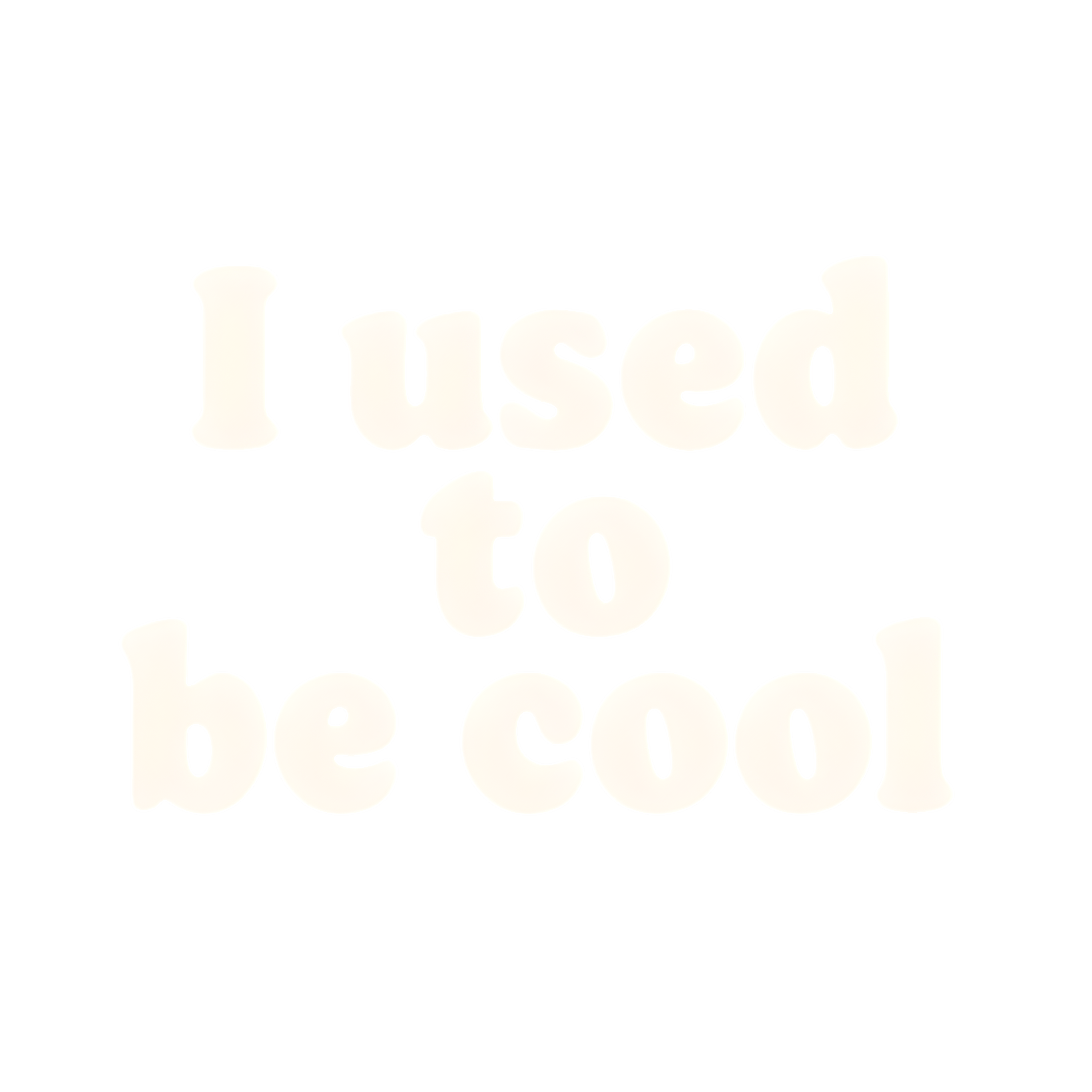 Text 'Loved be cool' in a decorative font on a white background