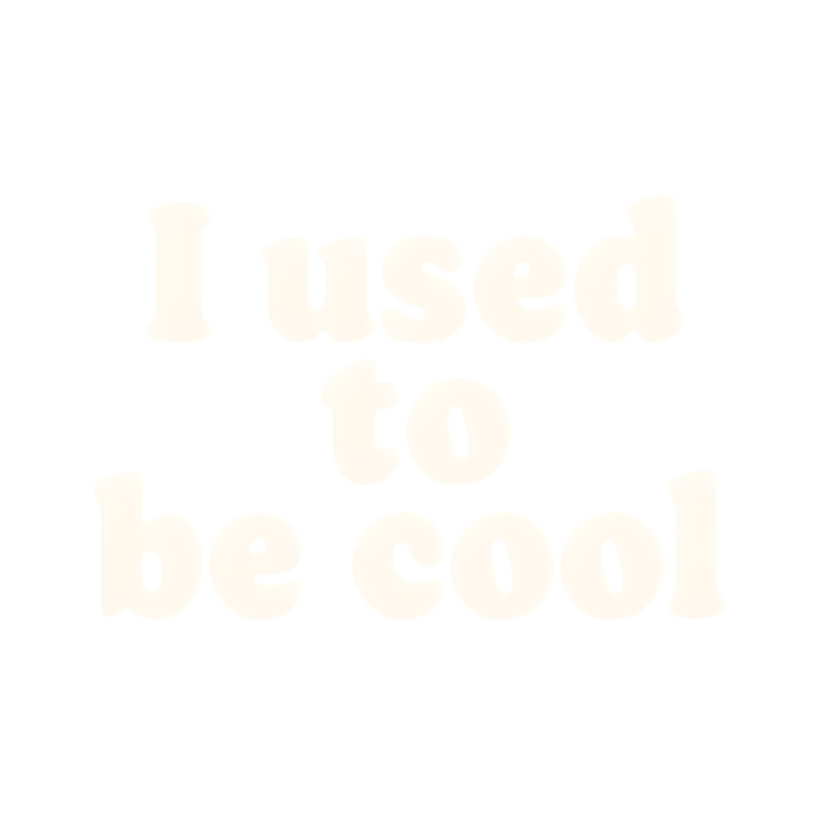 Text 'Loved be cool' in a decorative font on a white background