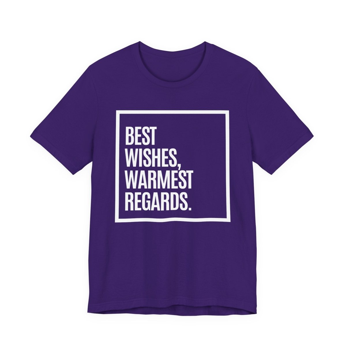 Best Wishes Warmest Regards Shirt | Funny Sarcastic Quote Tee | Pop Culture Humor Shirt - Unfiltered Goods