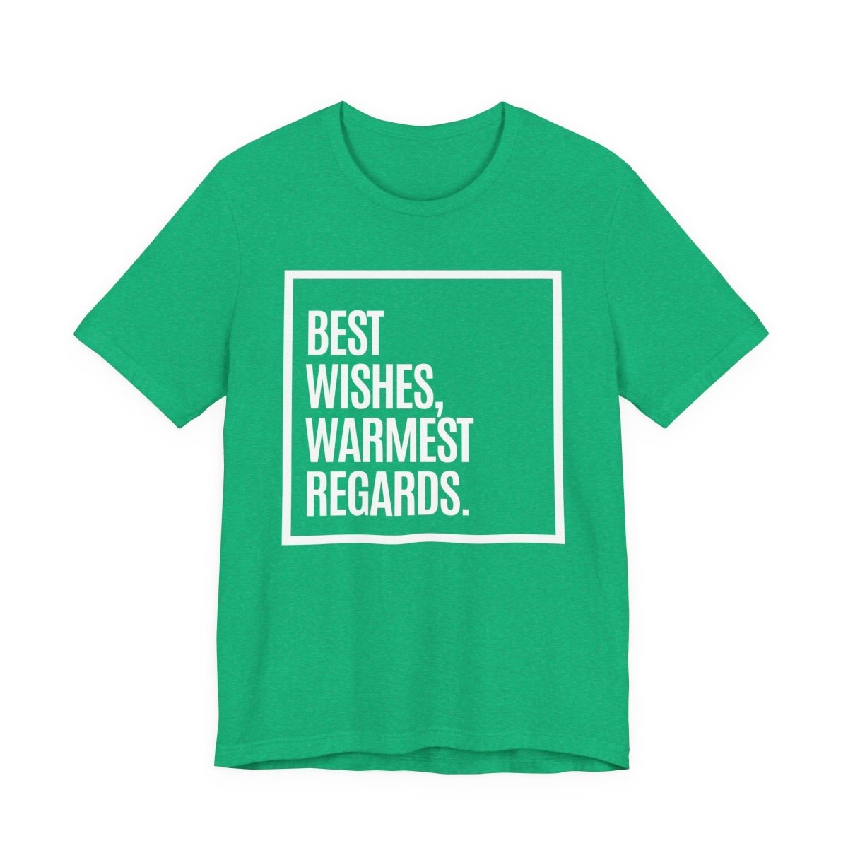 Best Wishes Warmest Regards Shirt | Funny Sarcastic Quote Tee | Pop Culture Humor Shirt - Unfiltered Goods