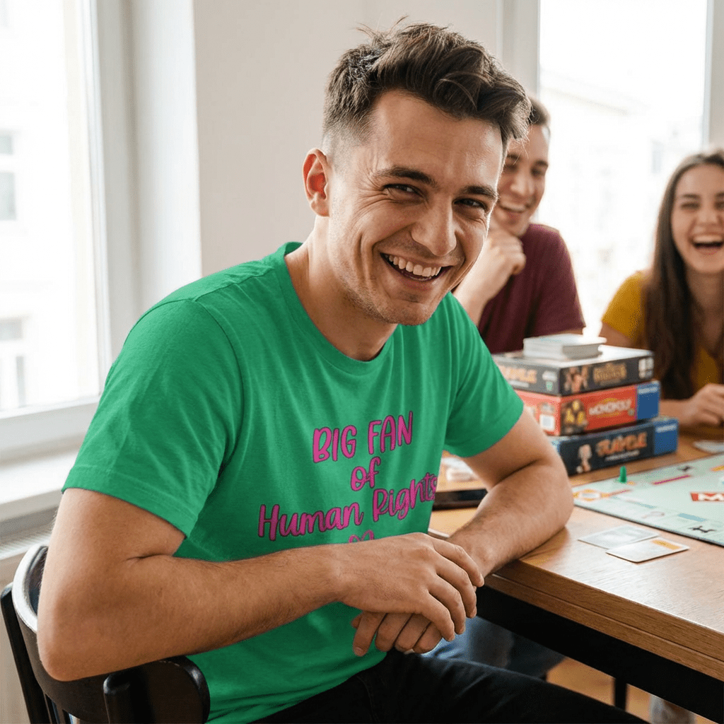 Big Fan of Human Rights Shirt | Equality Tee | Feminist Graphic T-Shirt - Unfiltered Goods
