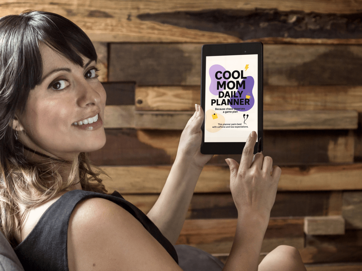 Cool Mom Daily Planner | Printable Pages for Chaos, Coffee & Getting Stuff Done (Maybe) - Unfiltered Goods