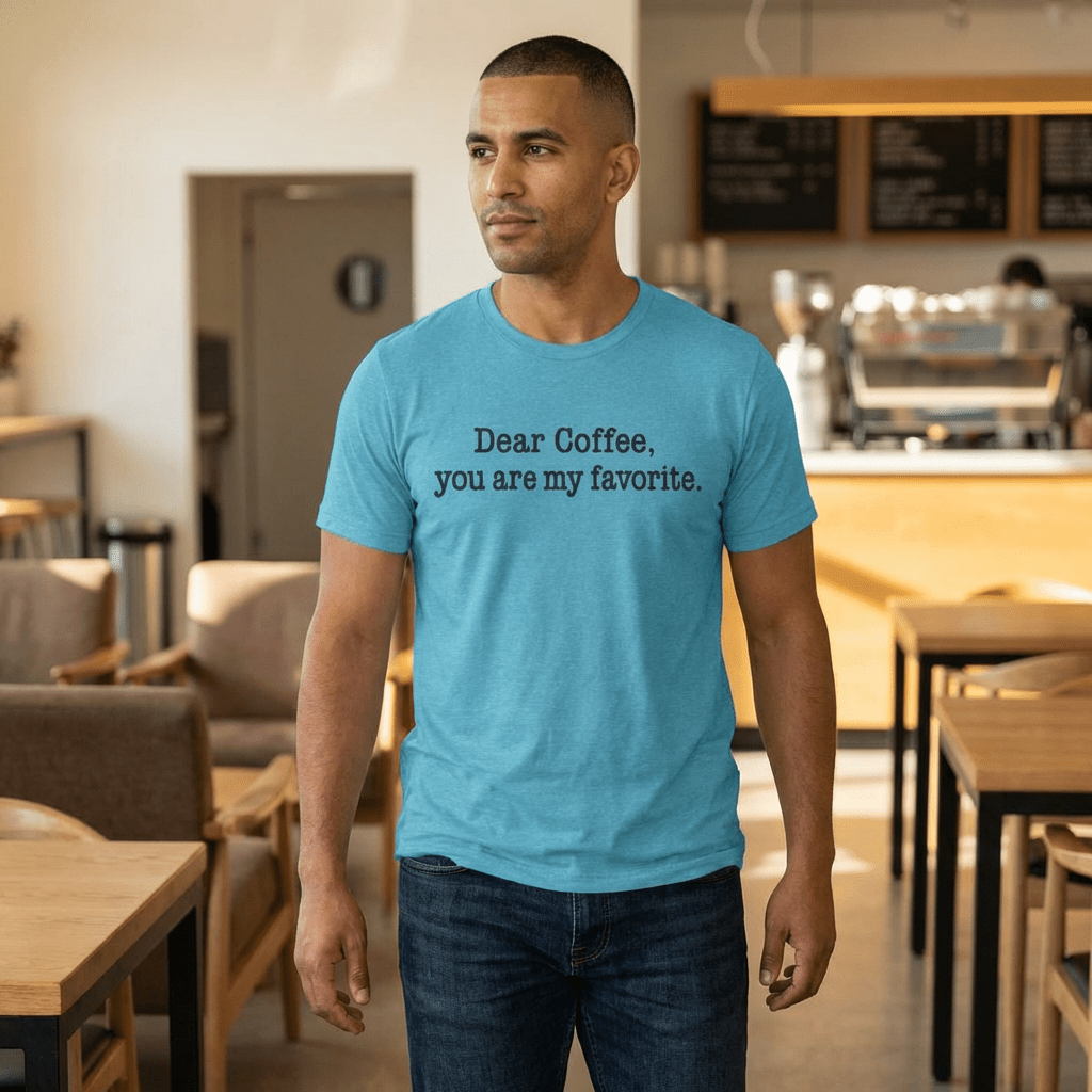 Dear Coffee, You're My Favorite. | The Teacher Fuel Tee - Unfiltered Goods