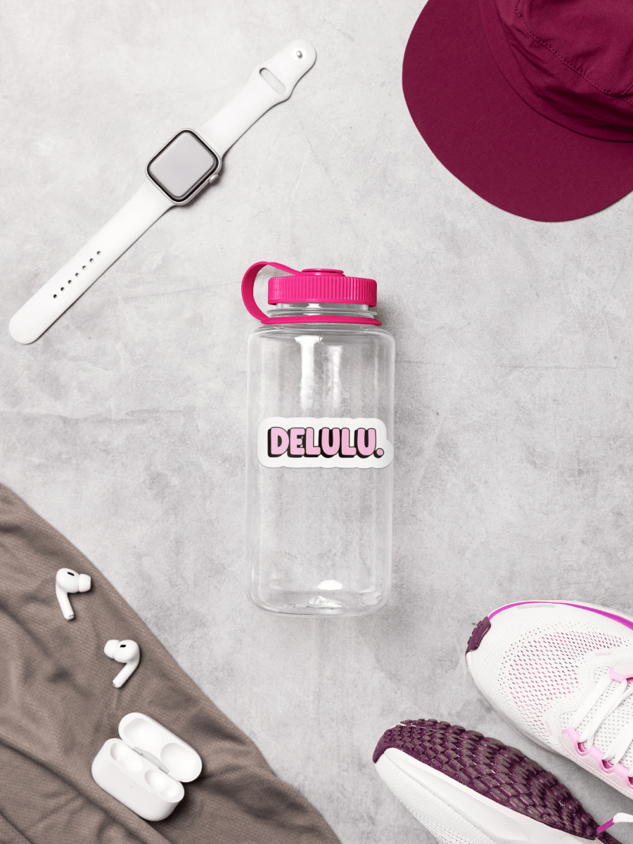 DELULU sticker - Unfiltered Goods