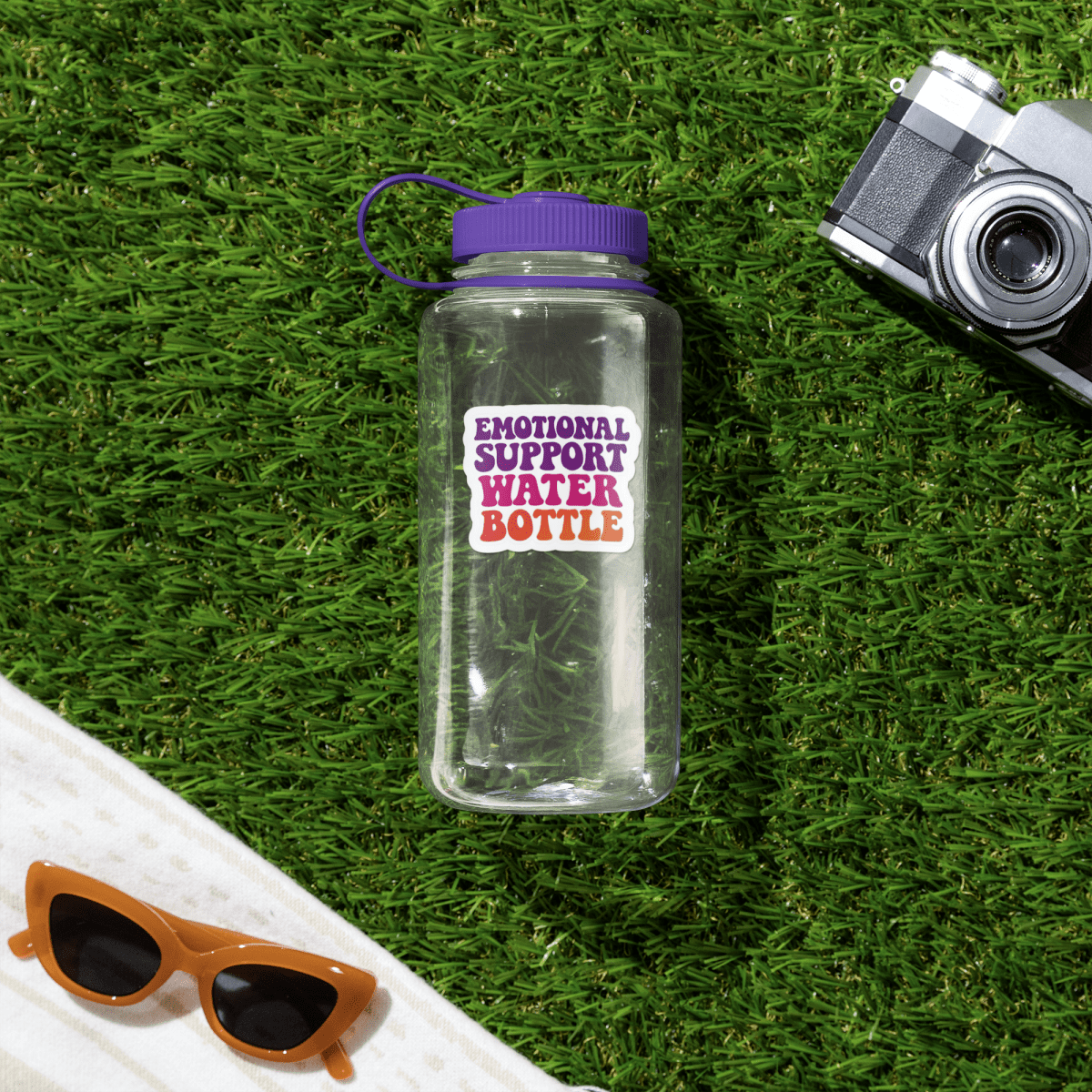 Emotional Support Water Bottle - Unfiltered Goods