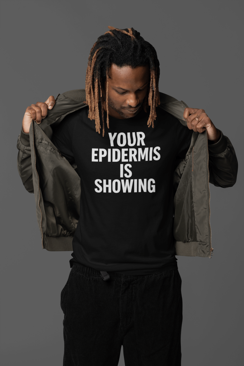 Epidermis Tee - The Sassy Stapler