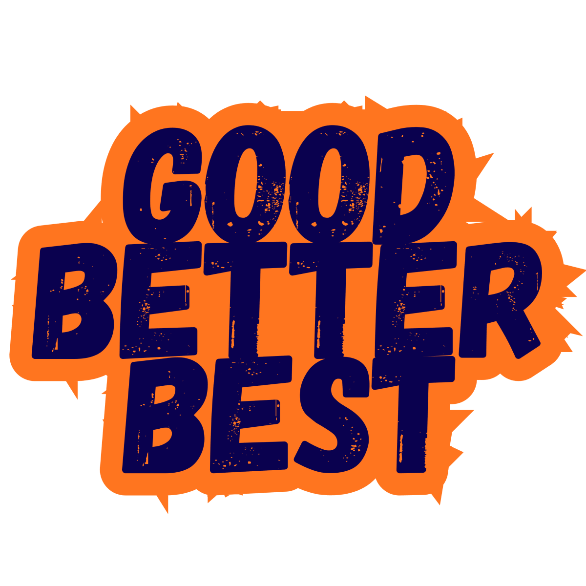 Good Better Best Chicago Bears Sticker | Football Fan Vinyl Sticker | Bears Pride Decal - Unfiltered Goods