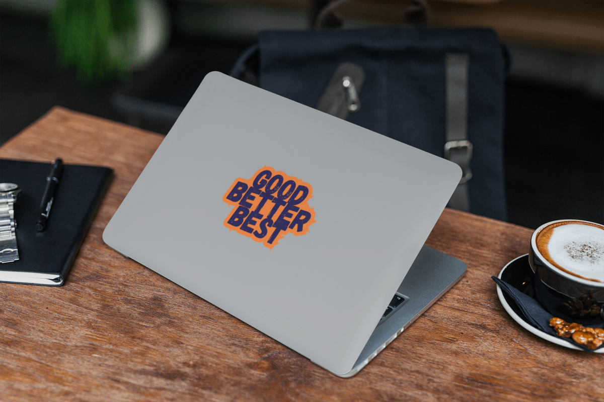 Good Better Best Chicago Bears Sticker | Football Fan Vinyl Sticker | Bears Pride Decal - Unfiltered Goods