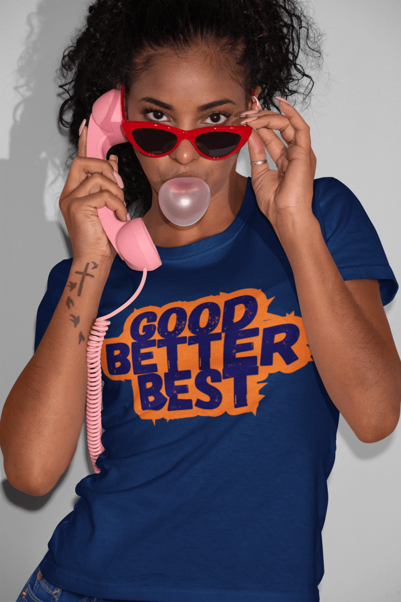 Good Better Best Chicago Bears Tee | Football Fan Tee | Bears Pride Graphic Tee - Unfiltered Goods