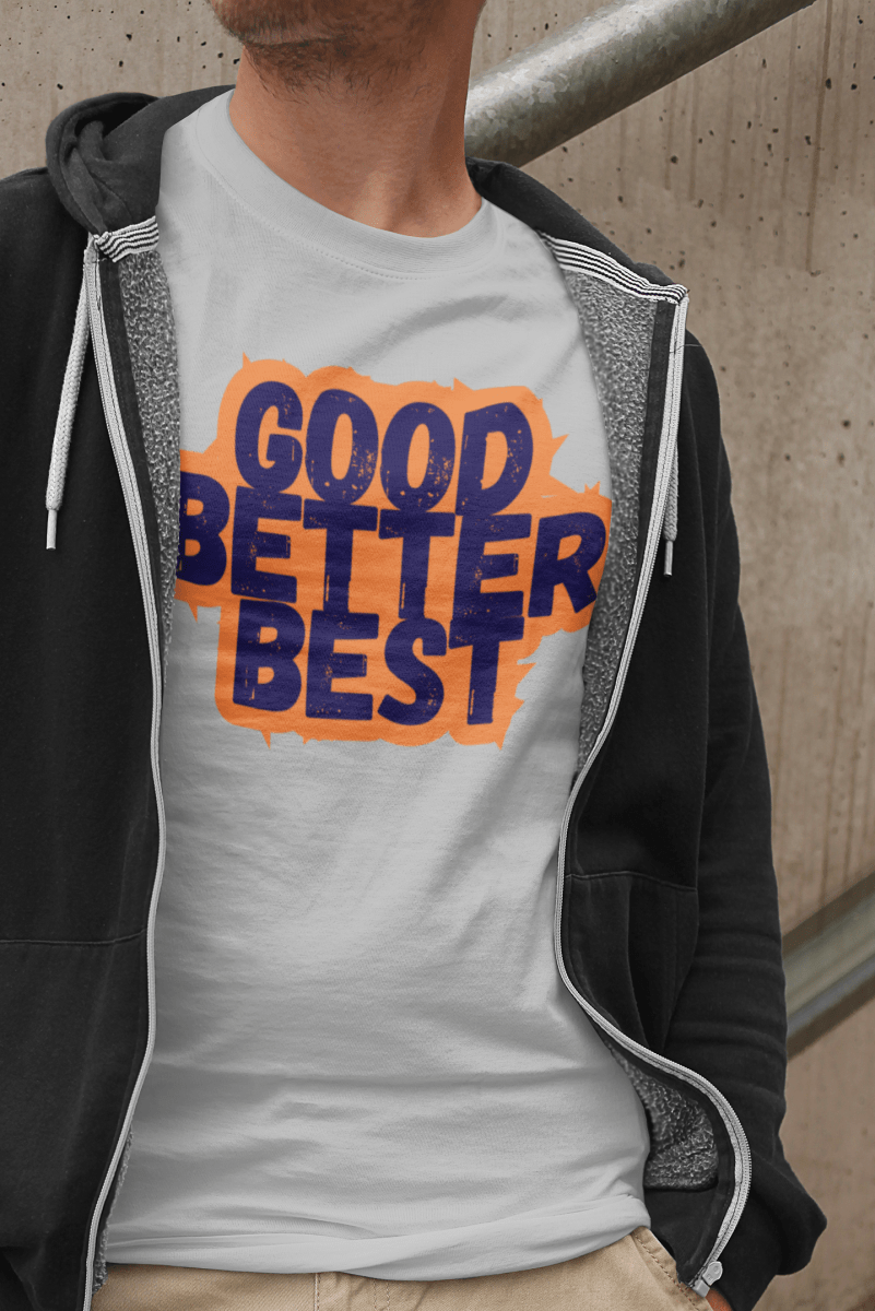 Good Better Best Chicago Bears Tee | Football Fan Tee | Bears Pride Graphic Tee - Unfiltered Goods