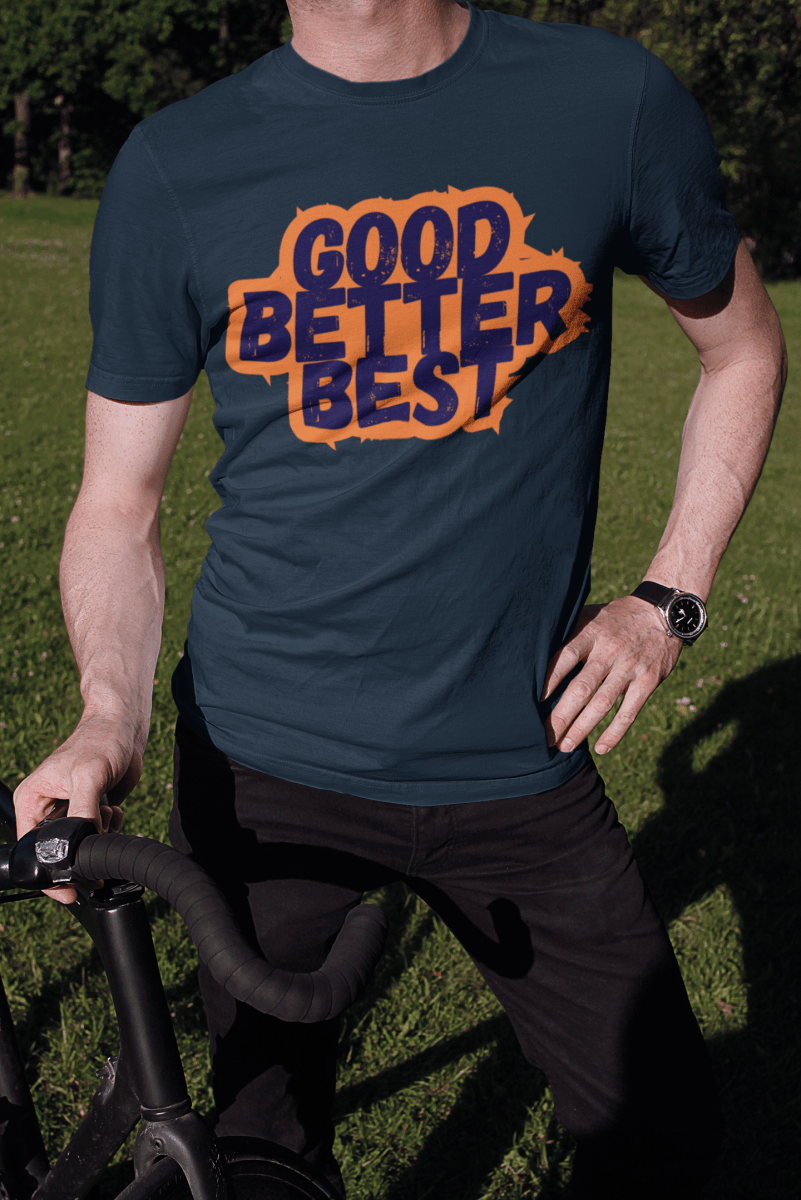 Good Better Best Chicago Bears Tee | Football Fan Tee | Bears Pride Graphic Tee - Unfiltered Goods