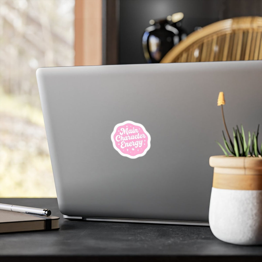 Main Character Energy Sticker - The Sassy Stapler
