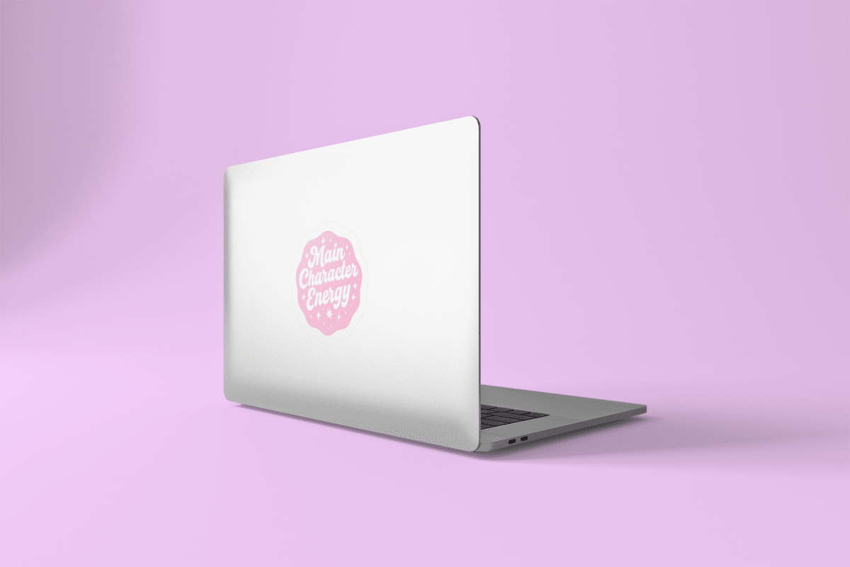 Main Character Energy Sticker - Unfiltered Goods