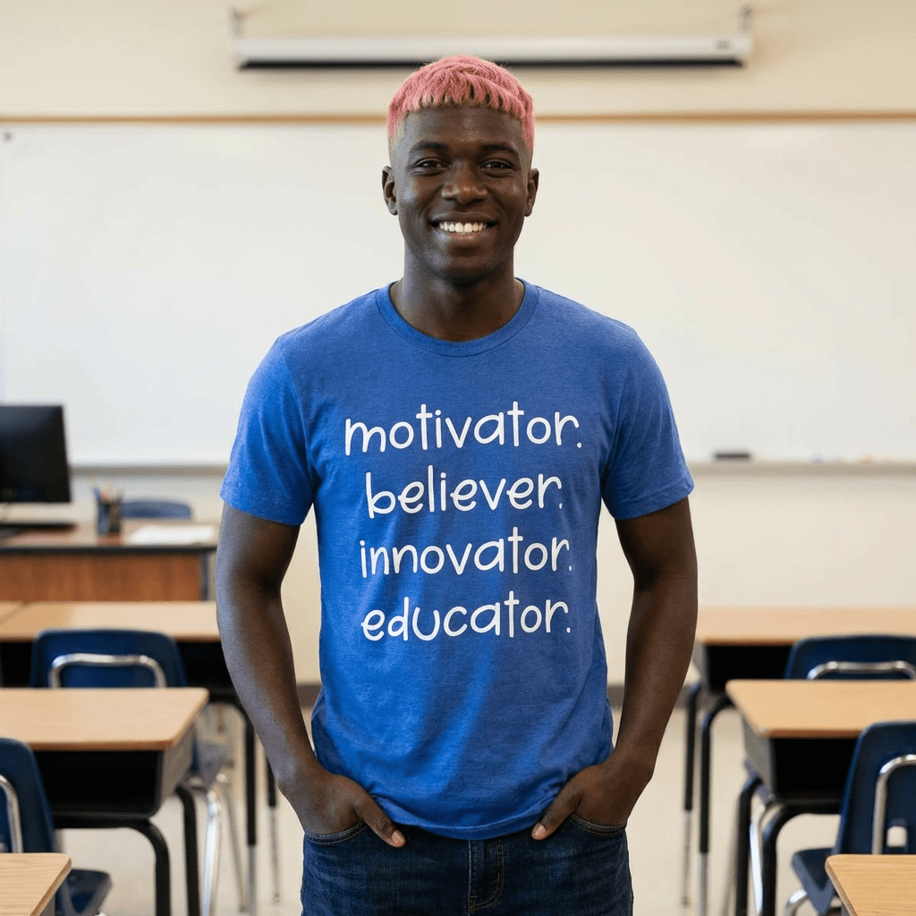 Motivator Believer Innovator Educator Shirt | Teacher Inspiration Tee | Positive Teacher Gift - Unfiltered Goods