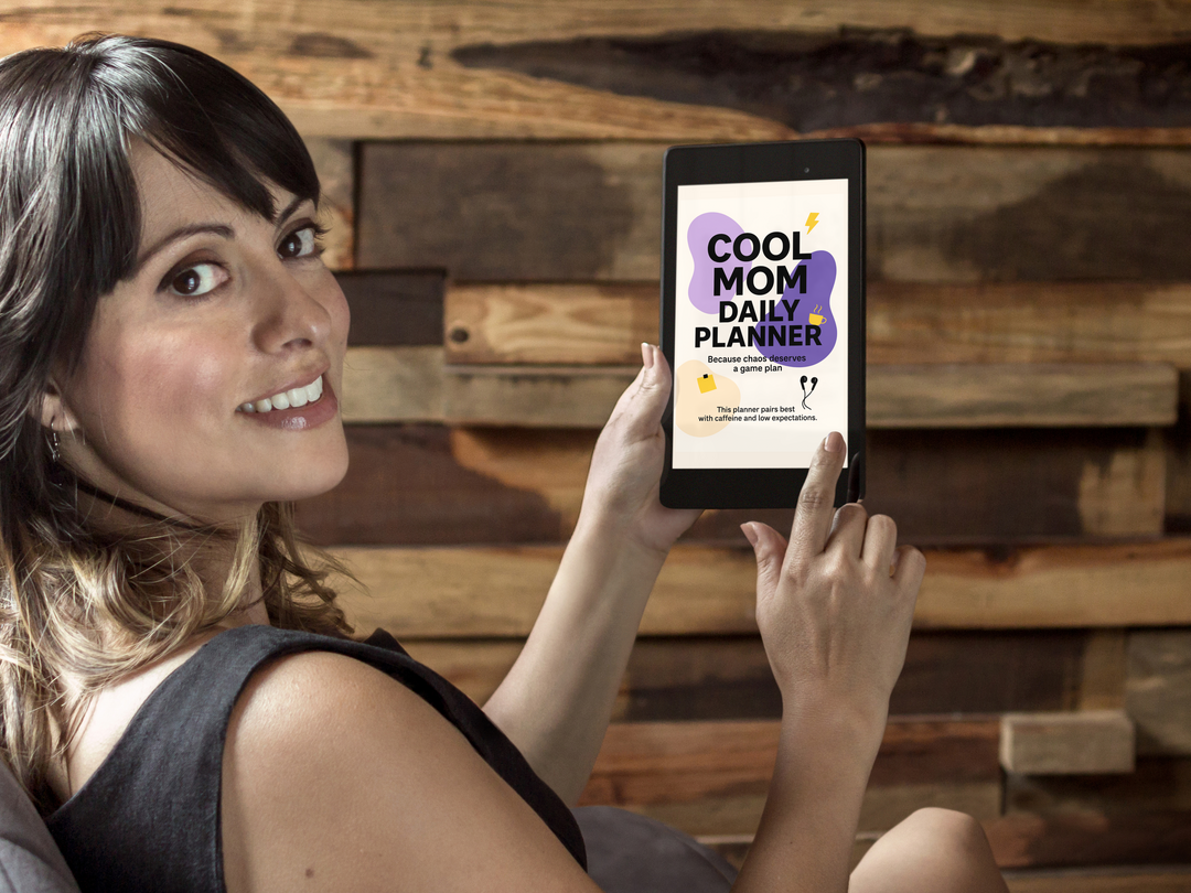 Cool Mom Daily Planner | Printable Pages for Chaos, Coffee & Getting Stuff Done (Maybe)