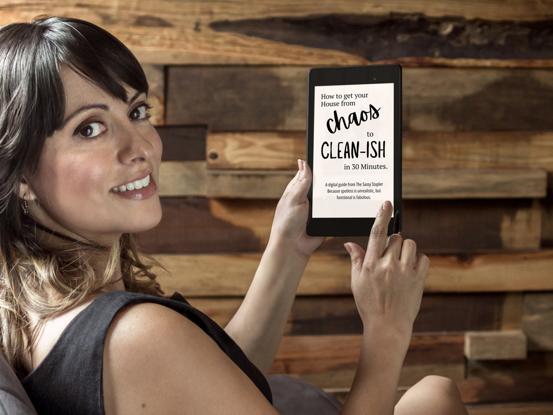 How to Get Your House from Chaos to Clean(ish) in 30 Minutes | Printable Cleaning Guide