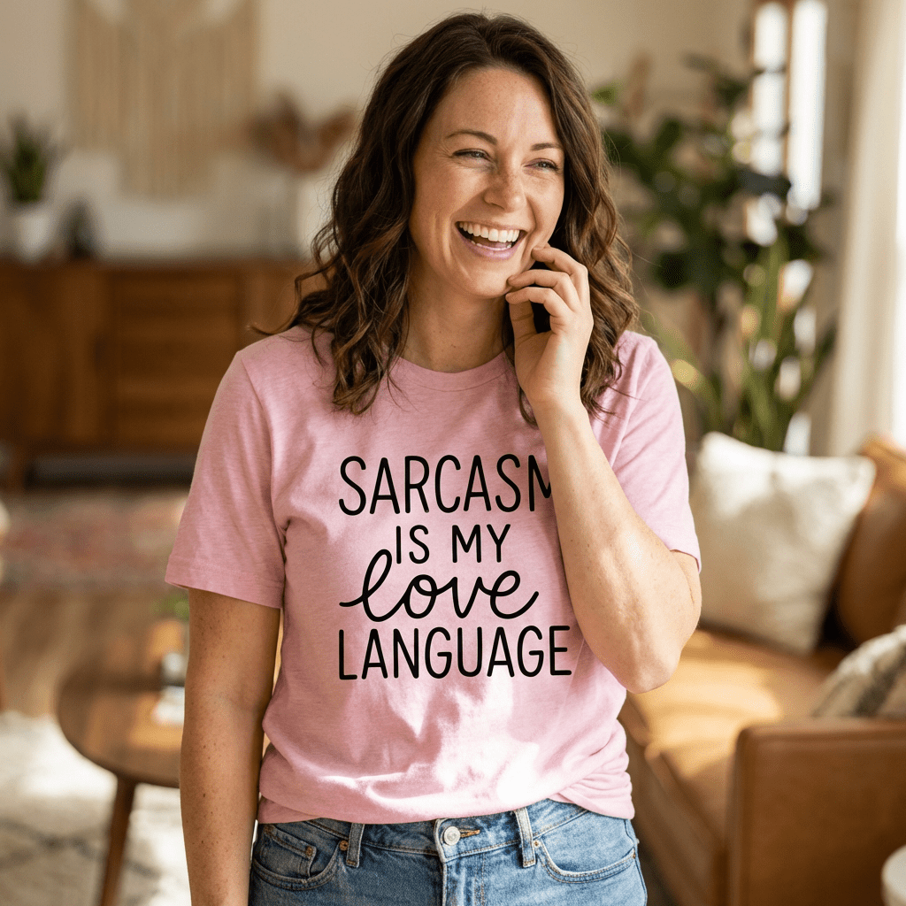 Sarcasm Is My Love Language Tee | Bold, Funny, and Relatable AF - Unfiltered Goods