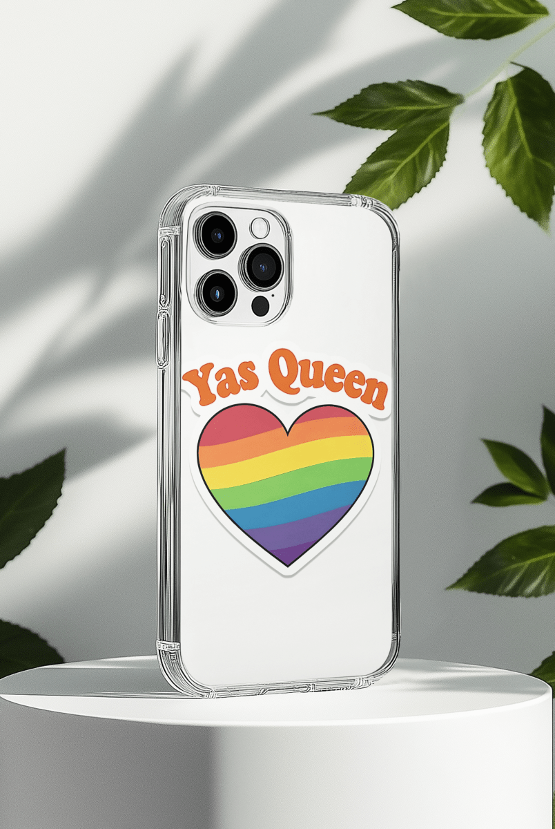 YAS Queen Vinyl Sticker | Bold, Sassy, and Unapologetically You - Unfiltered Goods
